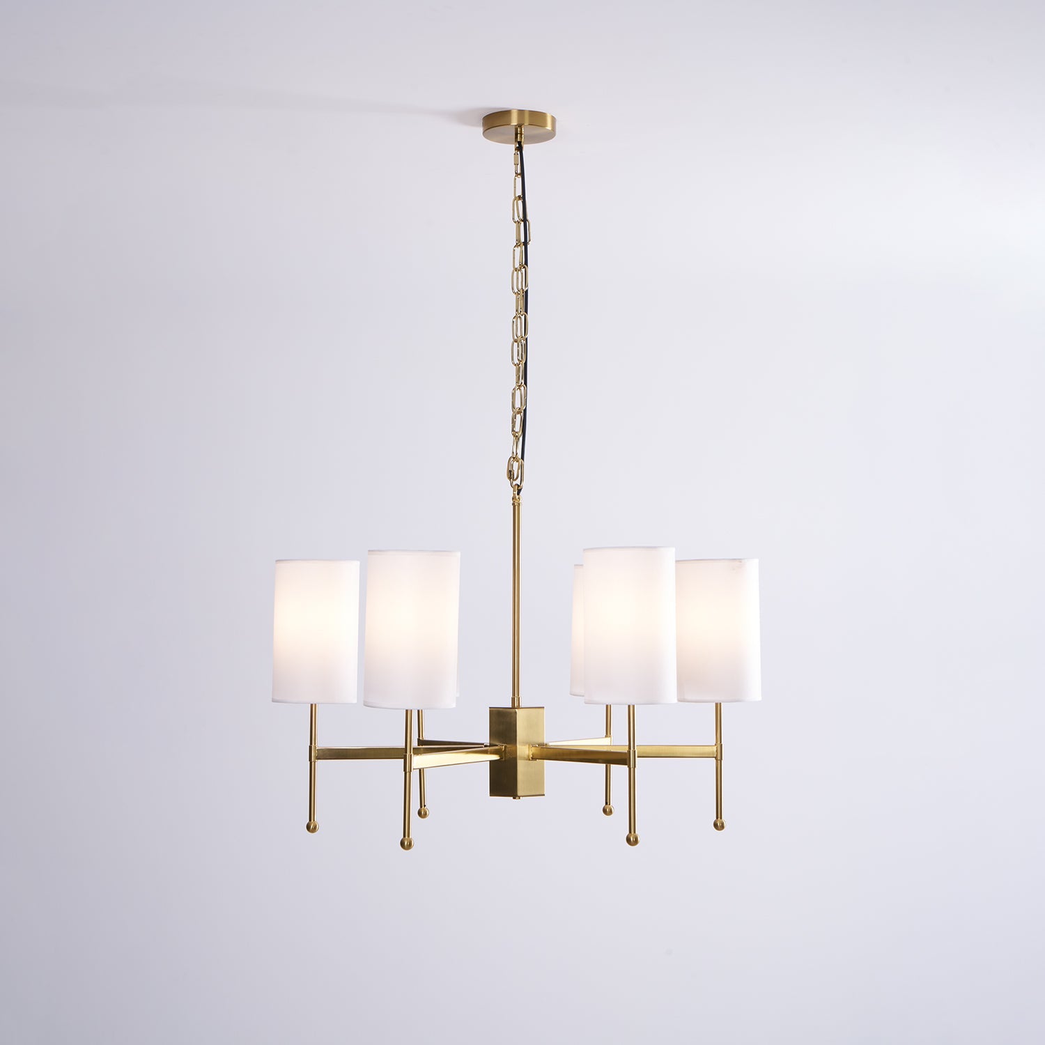 Brilliancess Brass Chandelier - Blowlighting