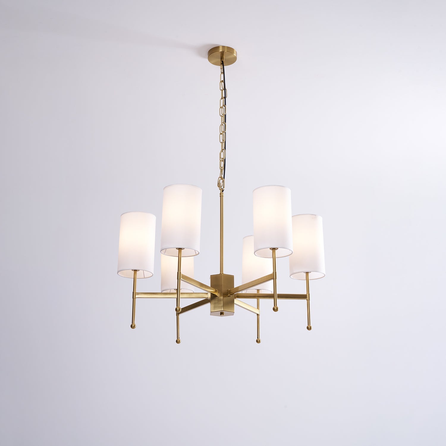 Brilliancess Brass Chandelier - Blowlighting