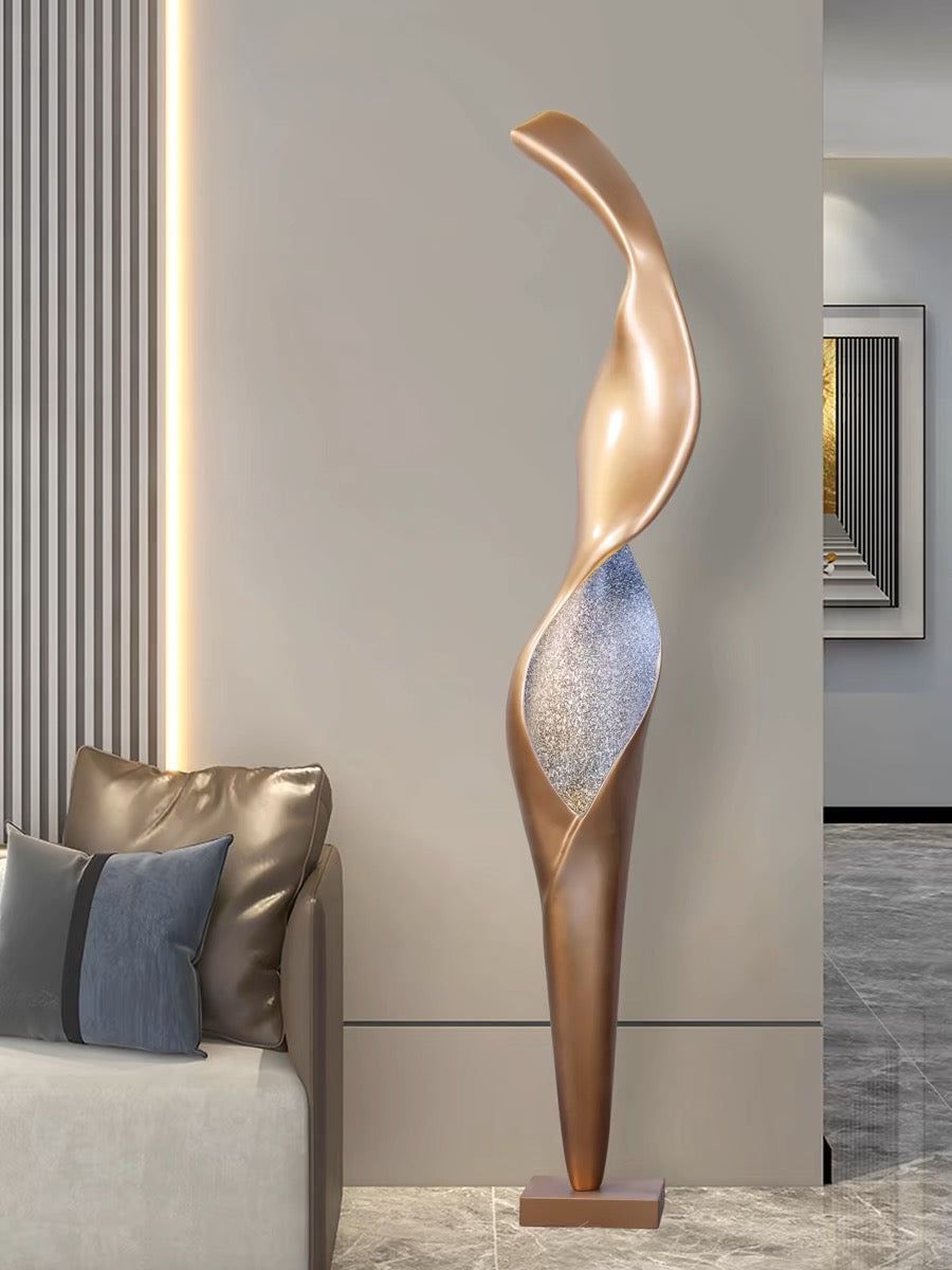 Mydorisra Sculptural Fiberglass Floor Lamp - Blowlighting