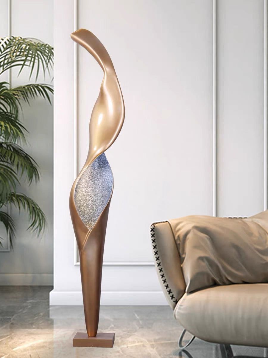 Mydorisra Sculptural Fiberglass Floor Lamp - Blowlighting