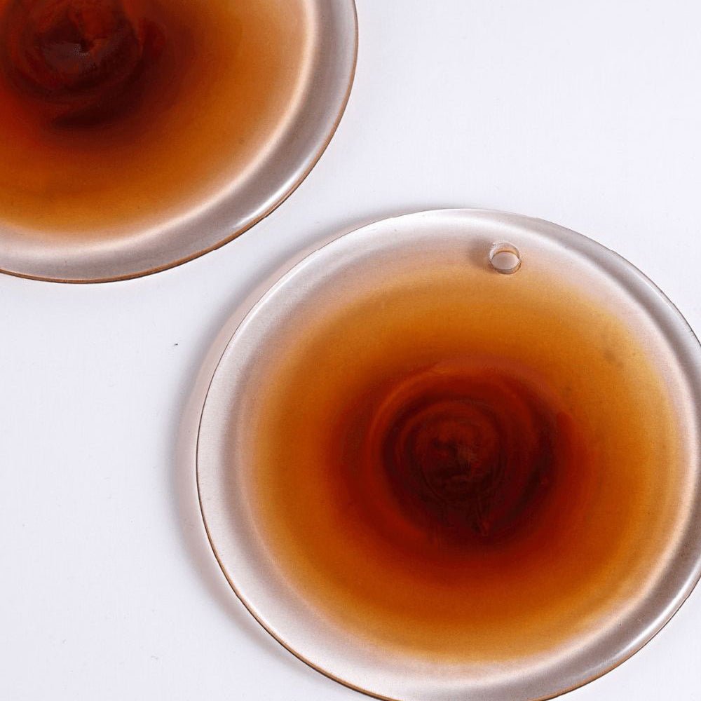 Aurora Chandelier Murano Glass Disc Mid Century - Blowlighting