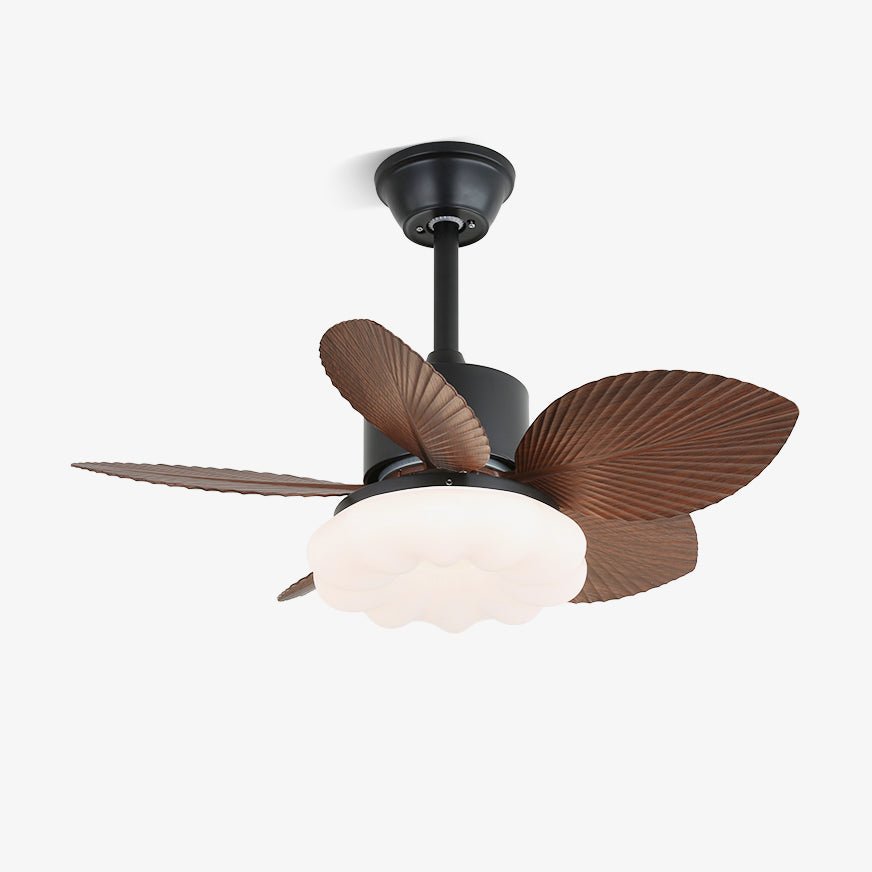 Liora Tropical Wood Ceiling Fan Light - Blowlighting