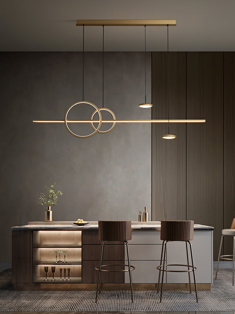 Aurora Pendant Lamp Geometric Ring Minimalist - Blowlighting