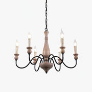 Aurora Chandelier Farmhouse Rustic - Blowlighting