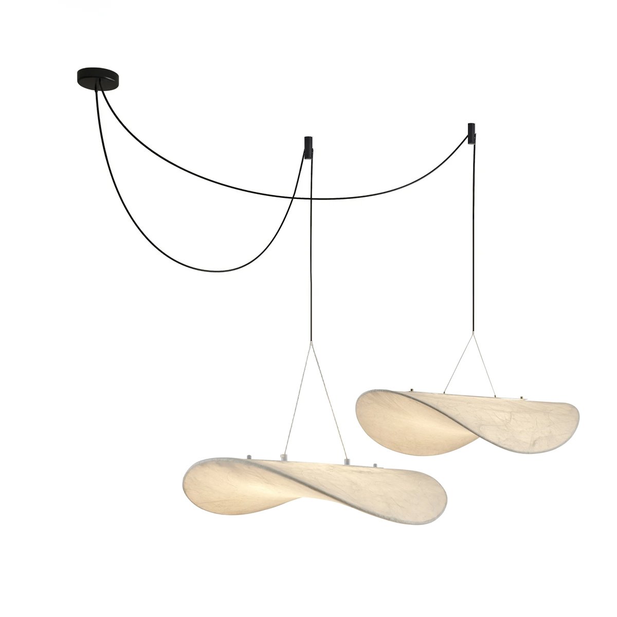 Tense Silk Pendant Light - Blowlighting