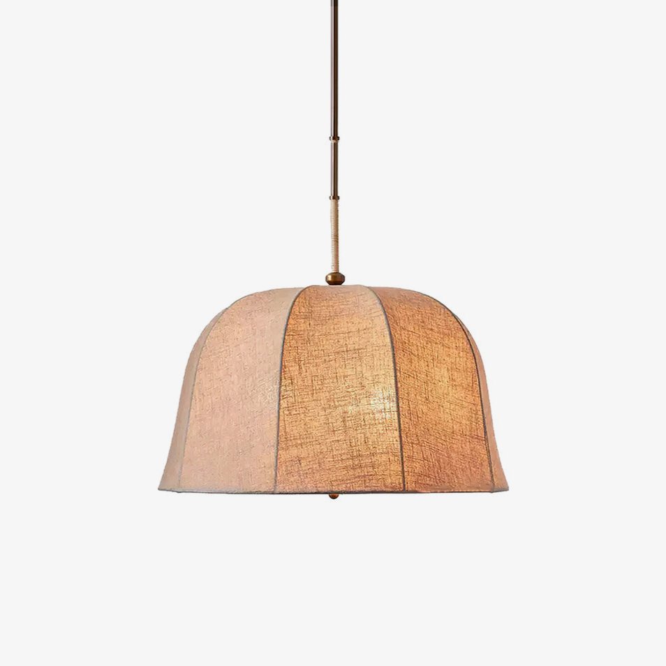 Sienna Linen Pendant Lamp - Blowlighting