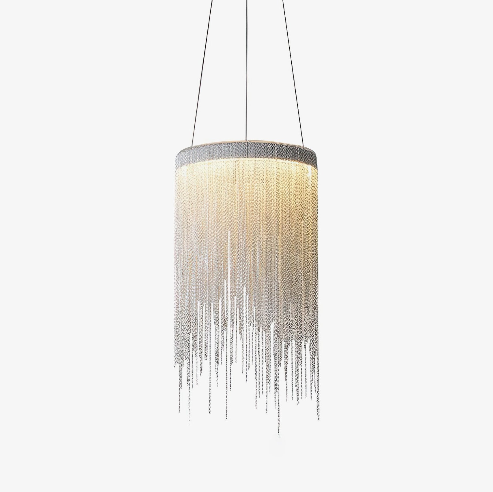 Aluminum Chain Tassel Pendant Light - Blowlighting