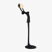 Lynorel Figurative Black Metal Floor Lamp - Blowlighting