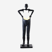 Vamiryra Sculptural Black Floor Lamp - Blowlighting