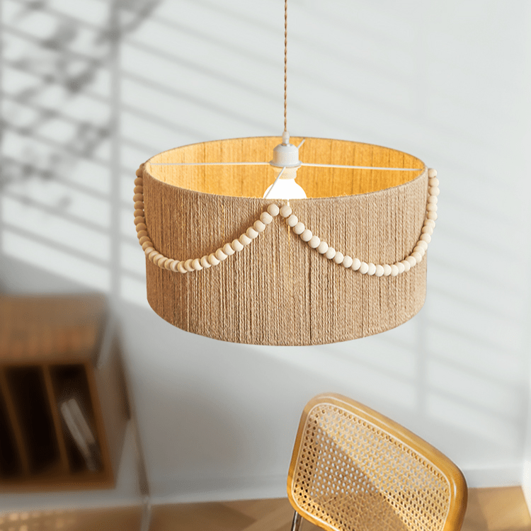 Beaded Boho Pendant Lamp - Blowlighting