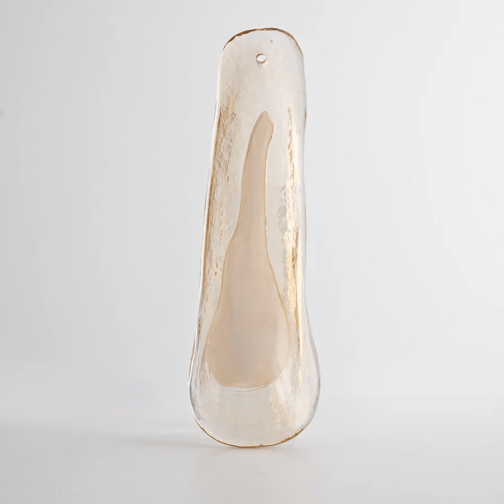 Aurora Chandelier Murano Glass Leaf Golden - Blowlighting