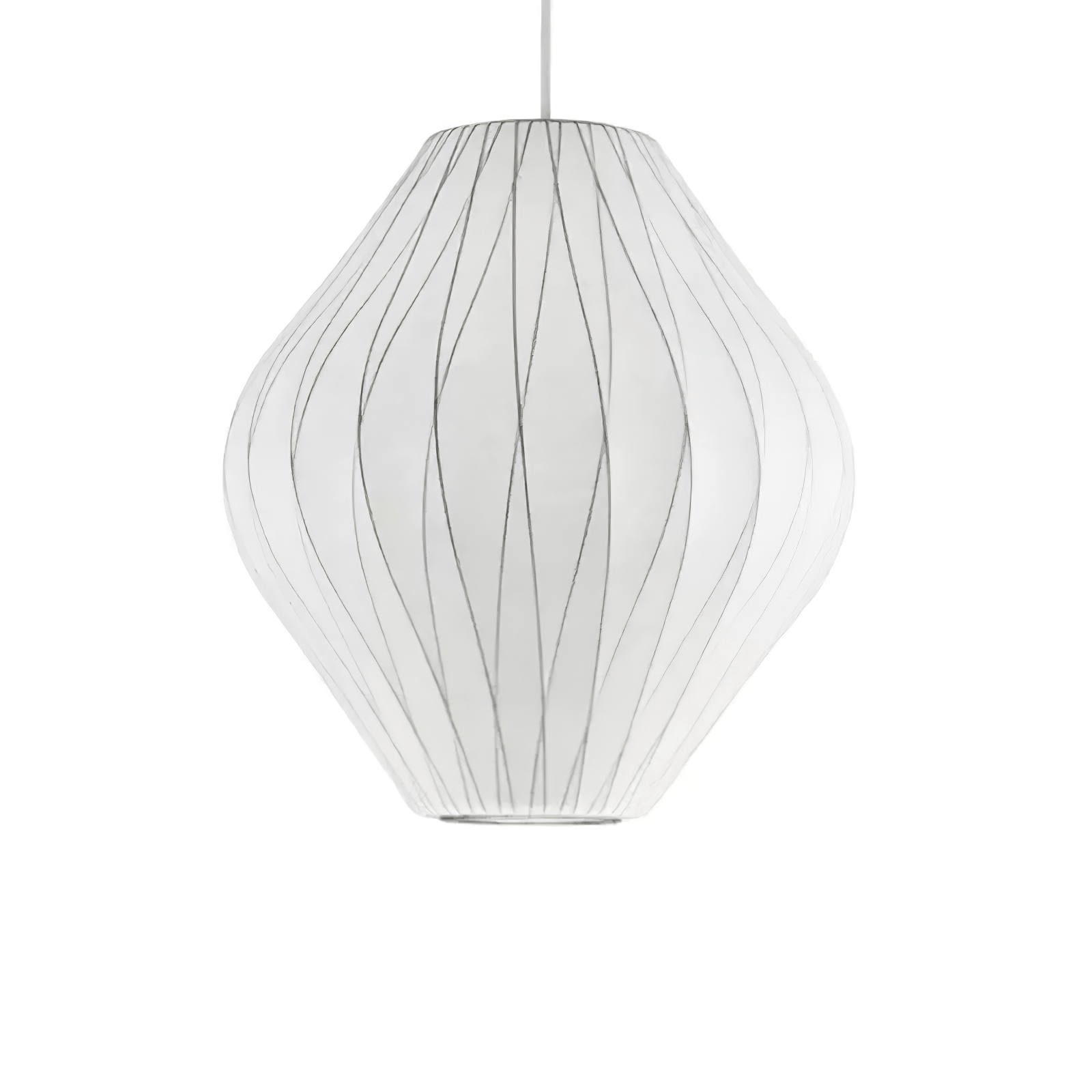 Bubble Mulberry Silk Pendant Lamp - Blowlighting