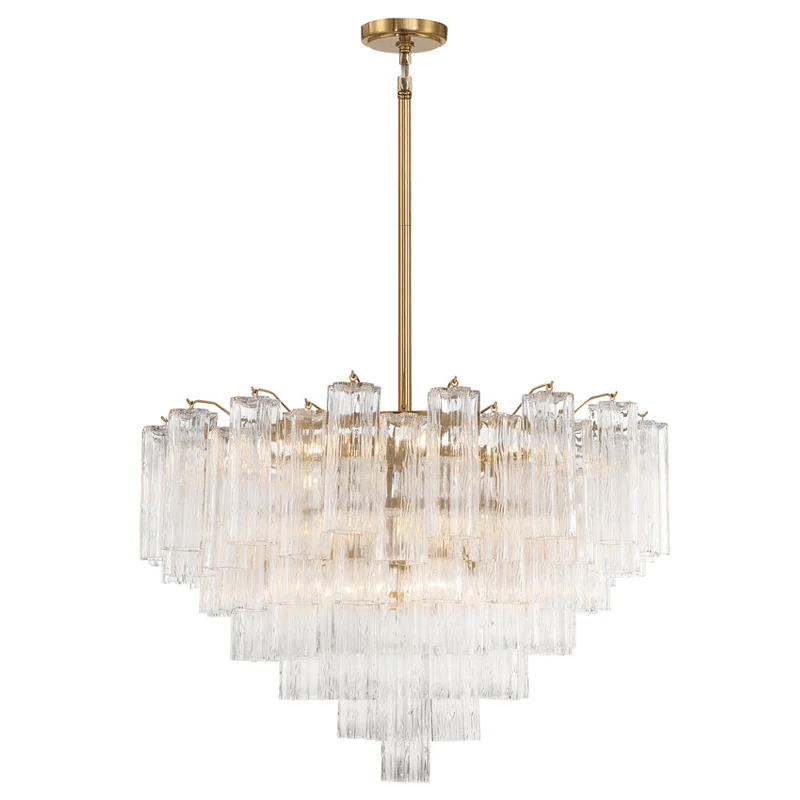 Aurora Chandelier Virella Murano Glass Tube Luxury - Blowlighting