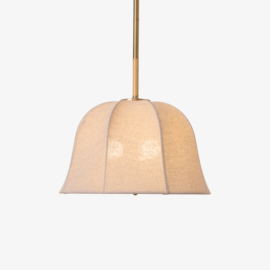 Sienna Linen Pendant Lamp - Blowlighting