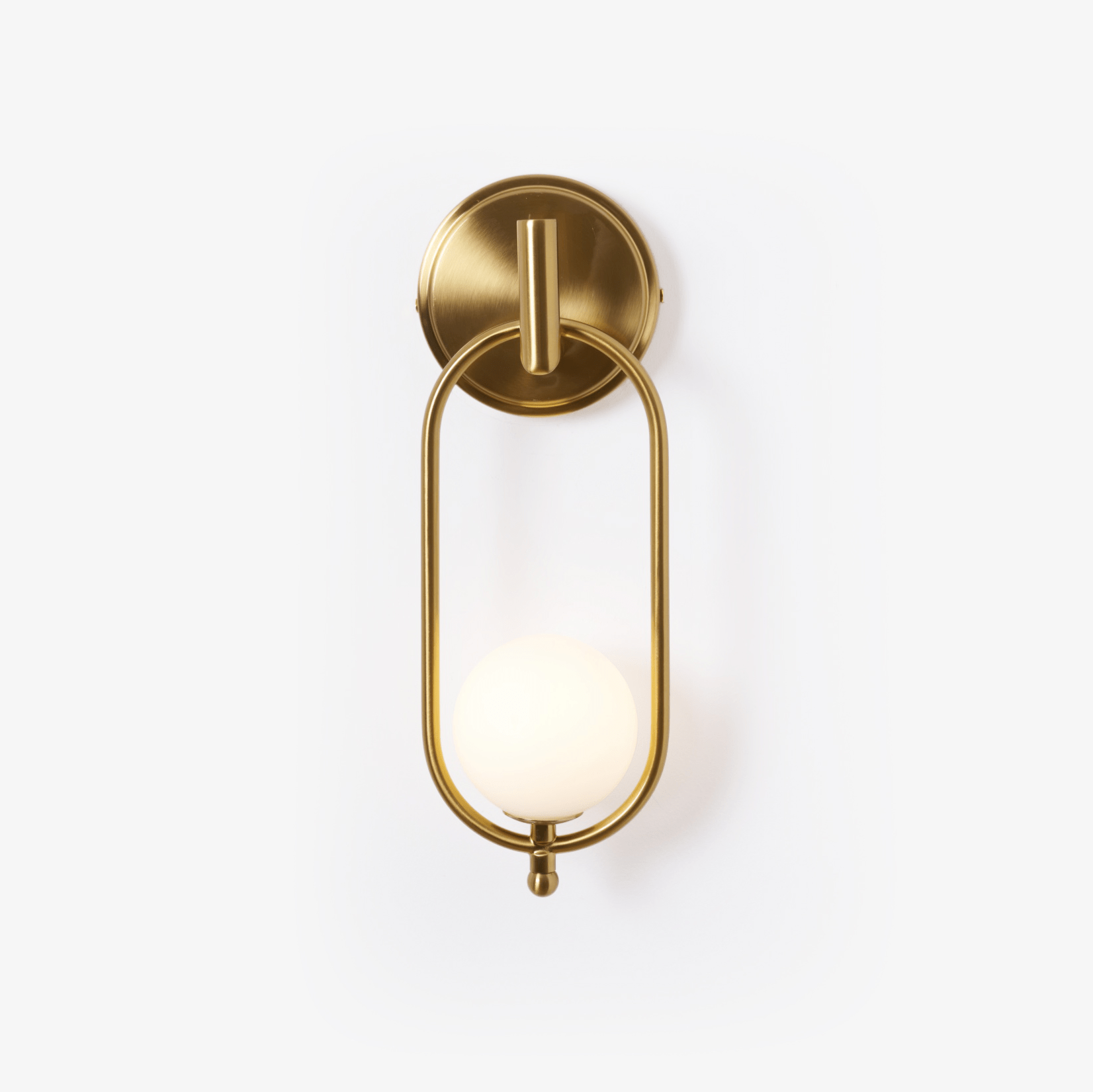 Cumirisra Modern Minimalist Brass Glass Wall Light - Blowlighting