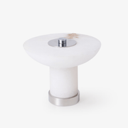 Eurnoran Mushroom Shaped Alabaster Table Lamp - Blowlighting