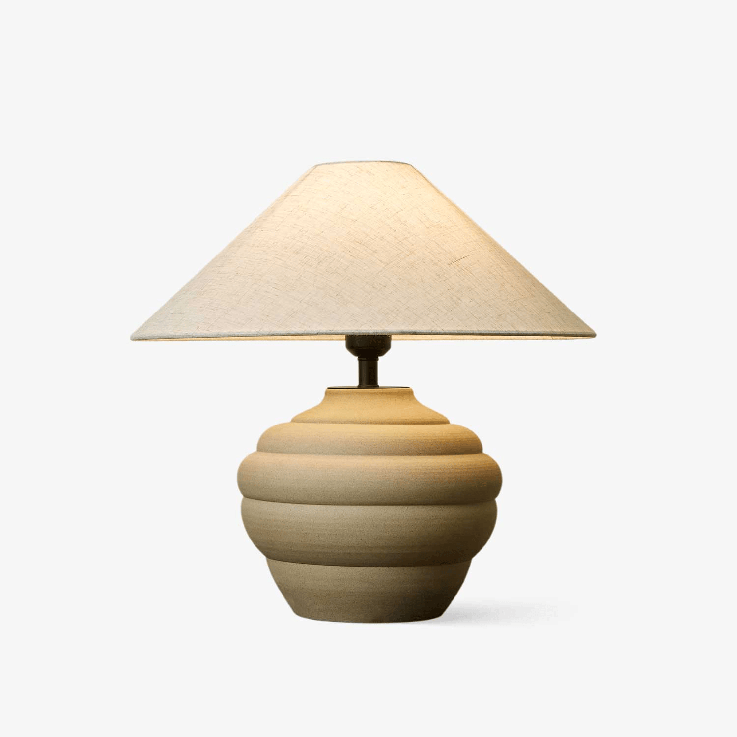 Ripple Clay Table Lamp - Blowlighting