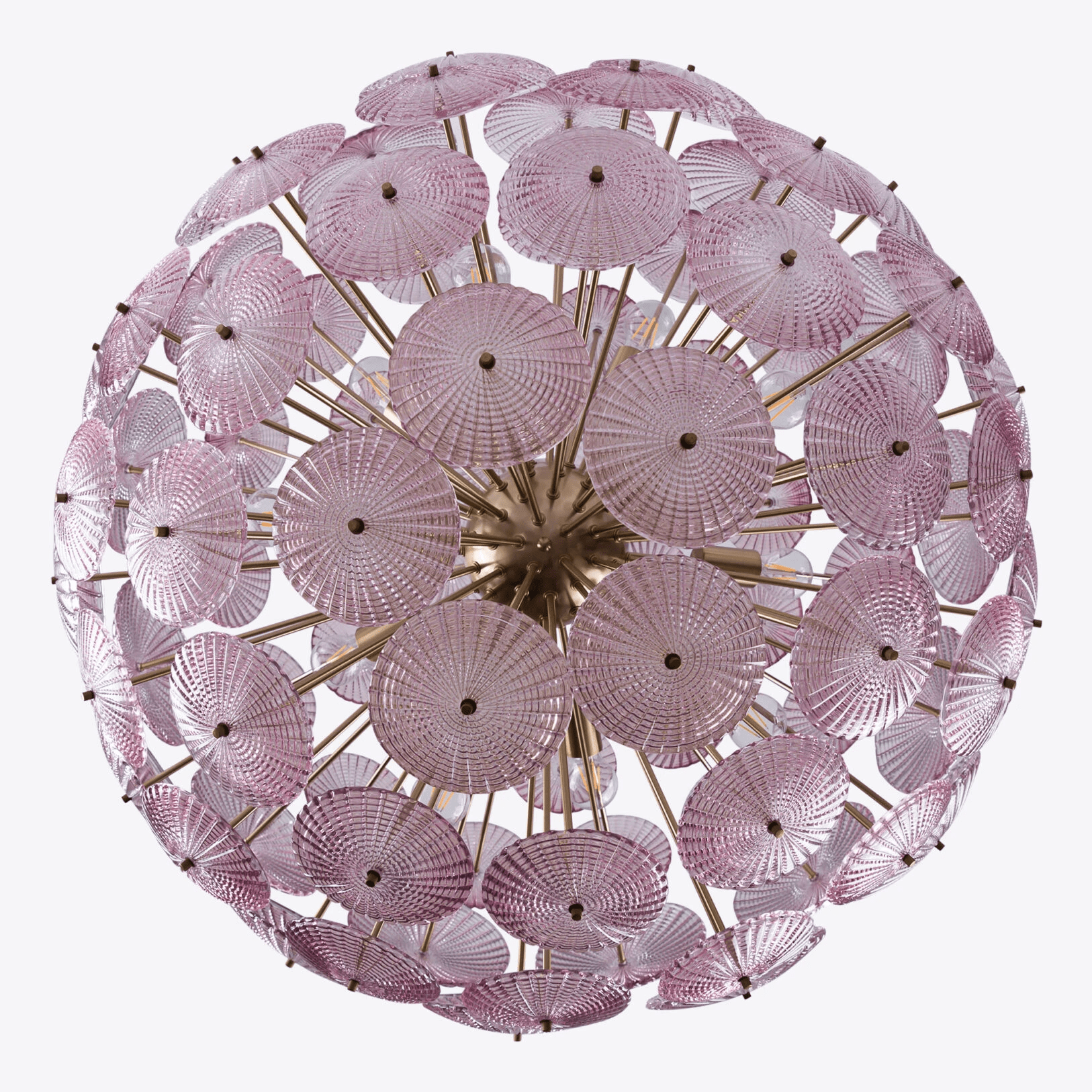 Aurora Chandelier Sputnik Dandelion Burst Glass - Blowlighting