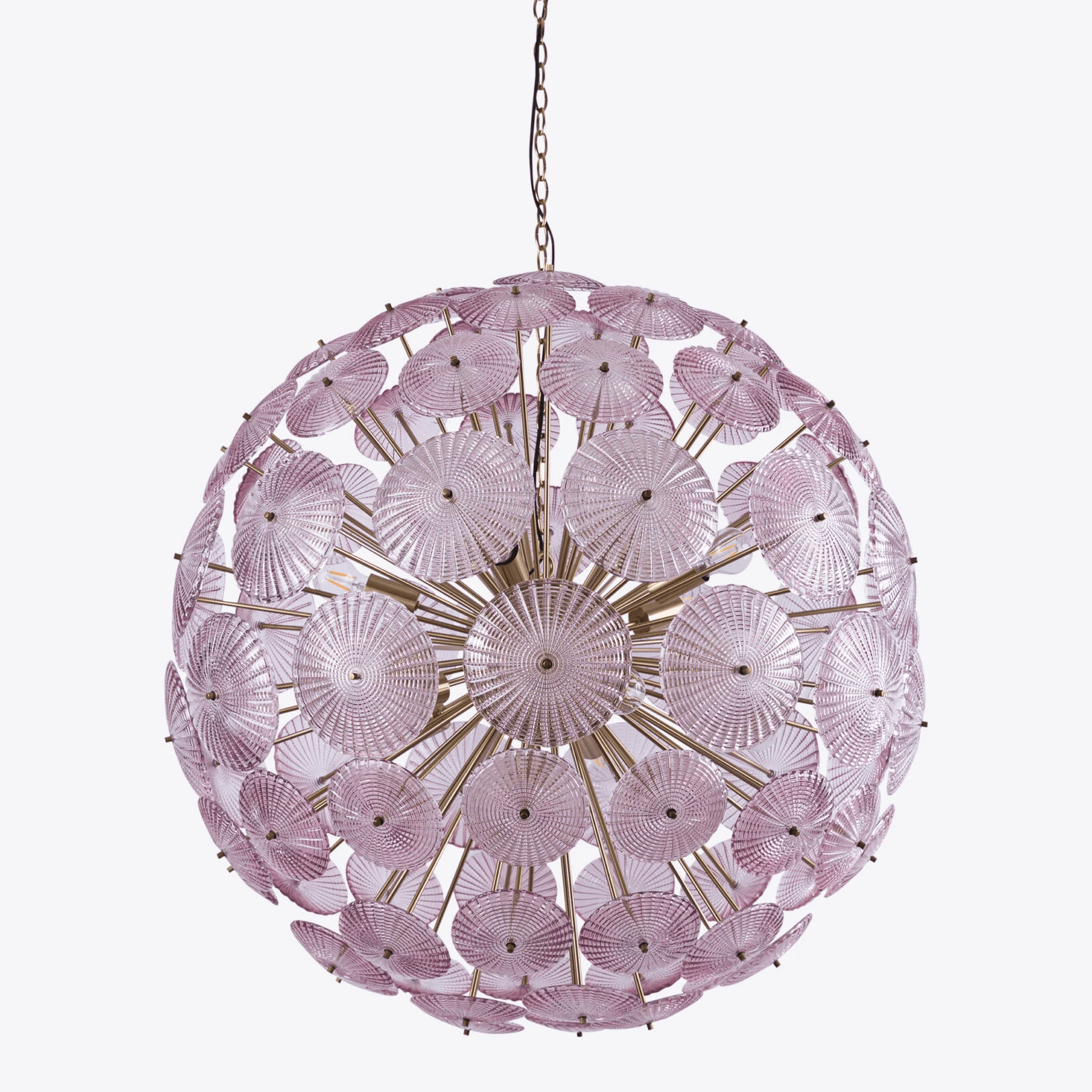 Aurora Chandelier Sputnik Dandelion Burst Glass - Blowlighting