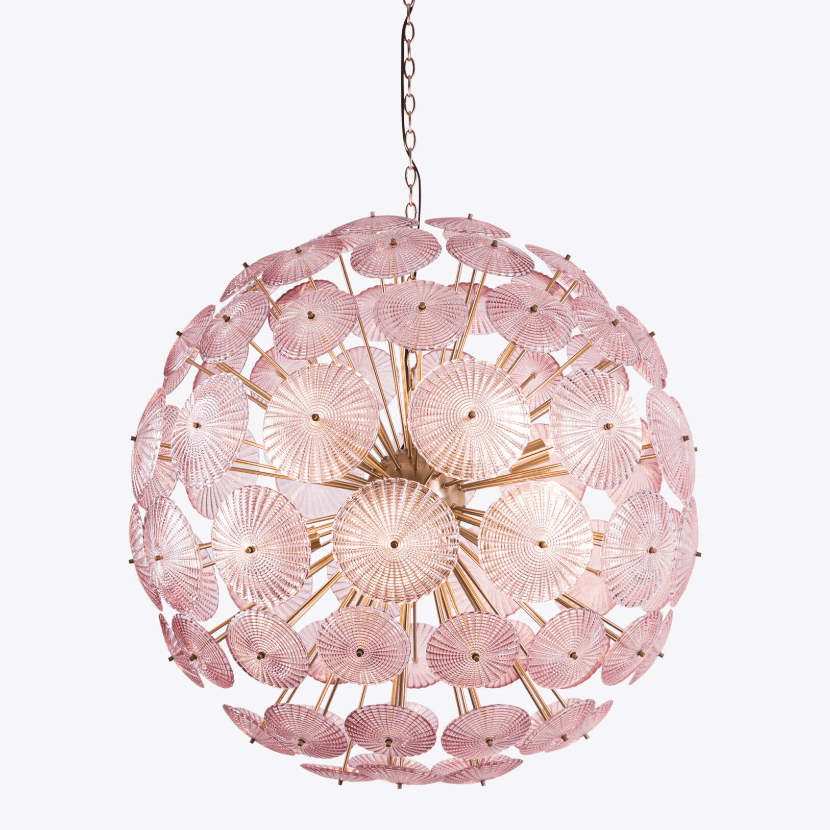 Aurora Chandelier Sputnik Dandelion Burst Glass - Blowlighting