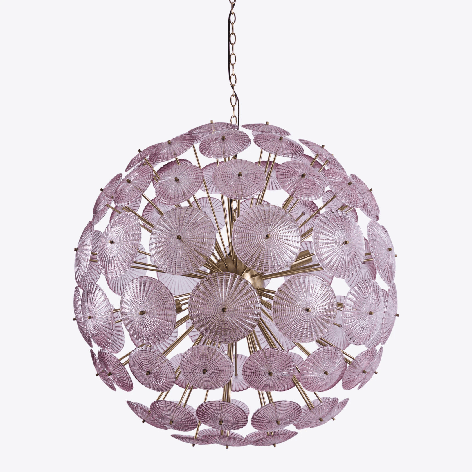 Aurora Chandelier Sputnik Dandelion Burst Glass - Blowlighting