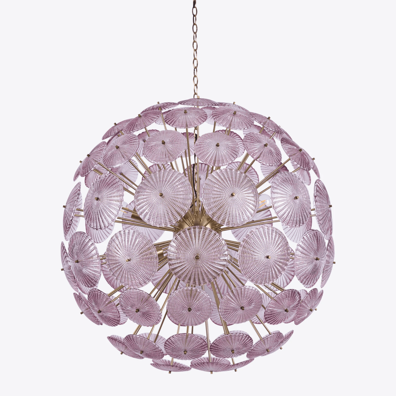 Aurora Chandelier Sputnik Dandelion Burst Glass - Blowlighting