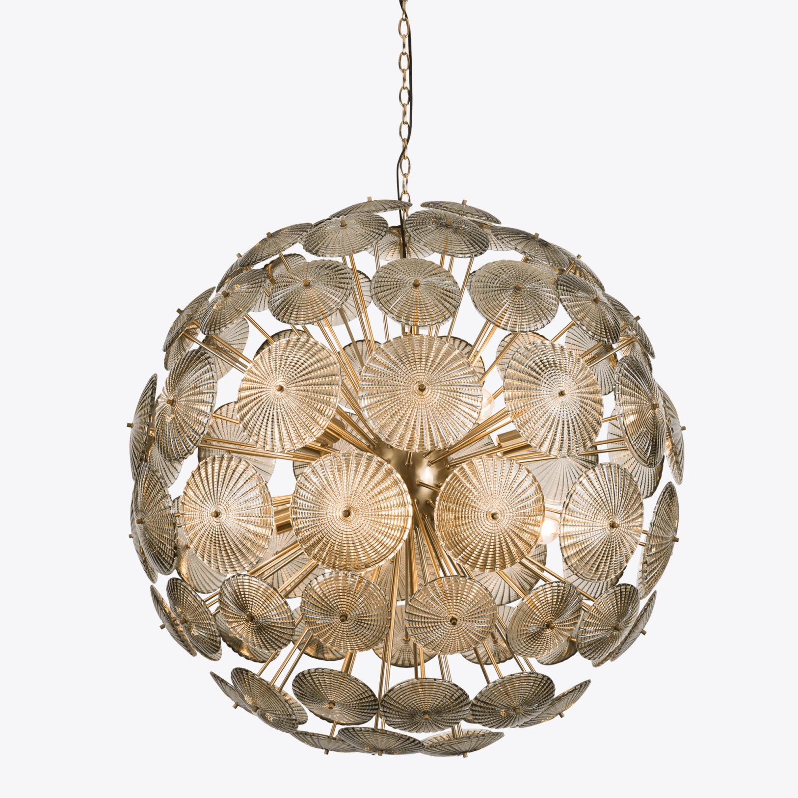 Aurora Chandelier Sputnik Dandelion Burst Glass - Blowlighting