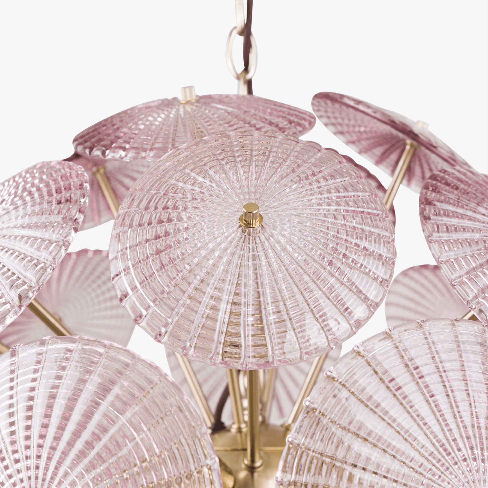 Aurora Chandelier Sputnik Dandelion Burst Glass - Blowlighting