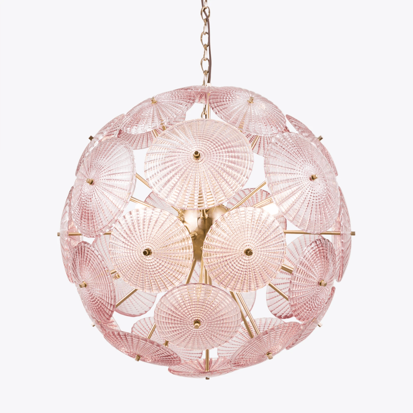 Aurora Chandelier Sputnik Dandelion Burst Glass - Blowlighting