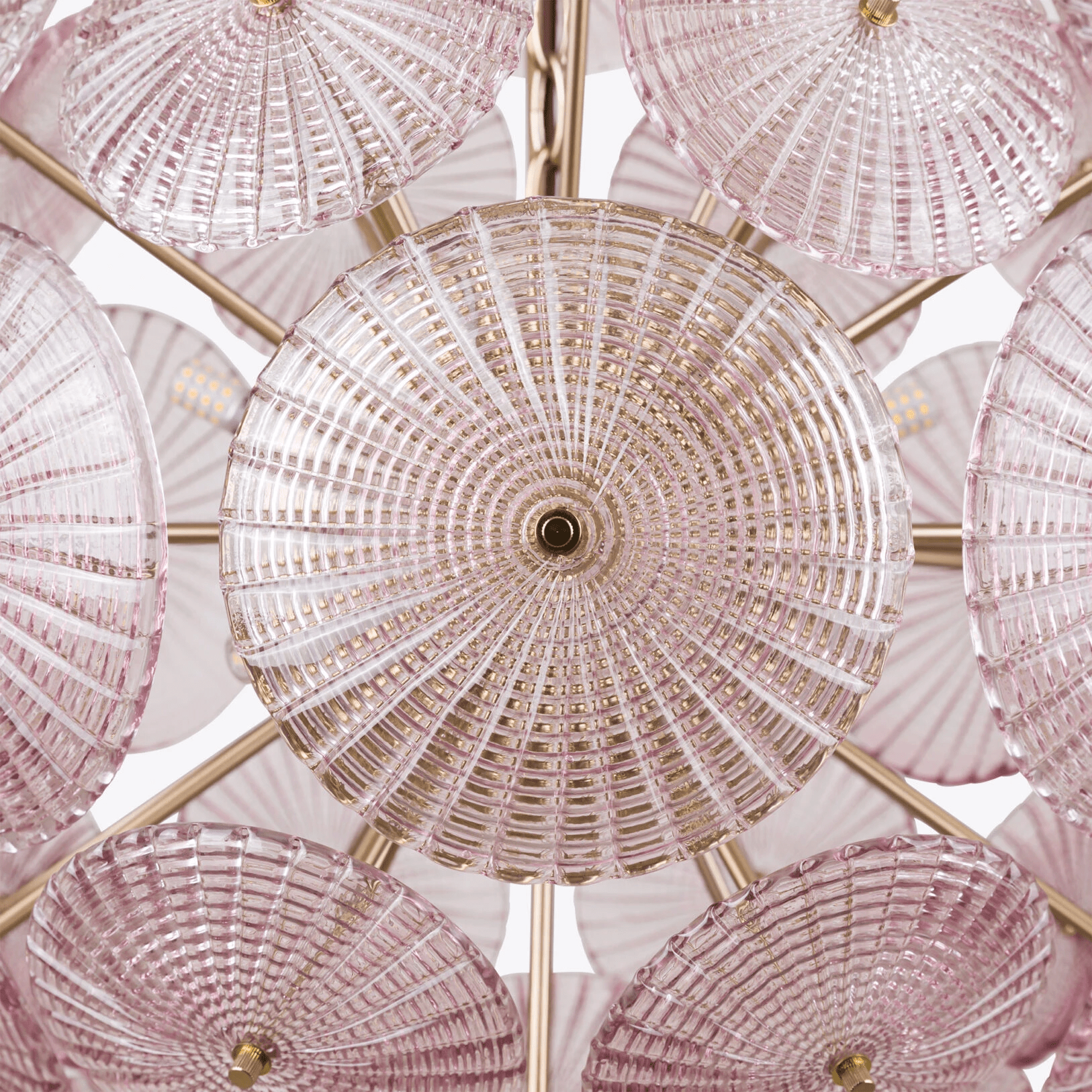 Aurora Chandelier Sputnik Dandelion Burst Glass - Blowlighting