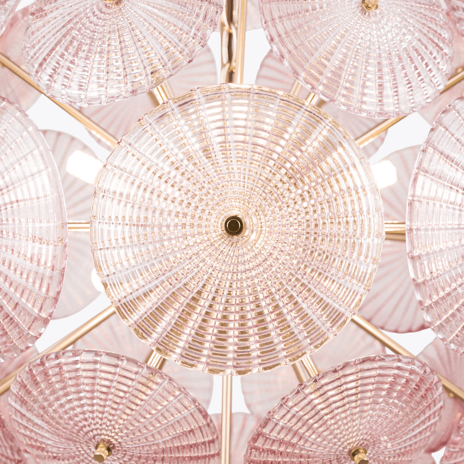 Aurora Chandelier Sputnik Dandelion Burst Glass - Blowlighting