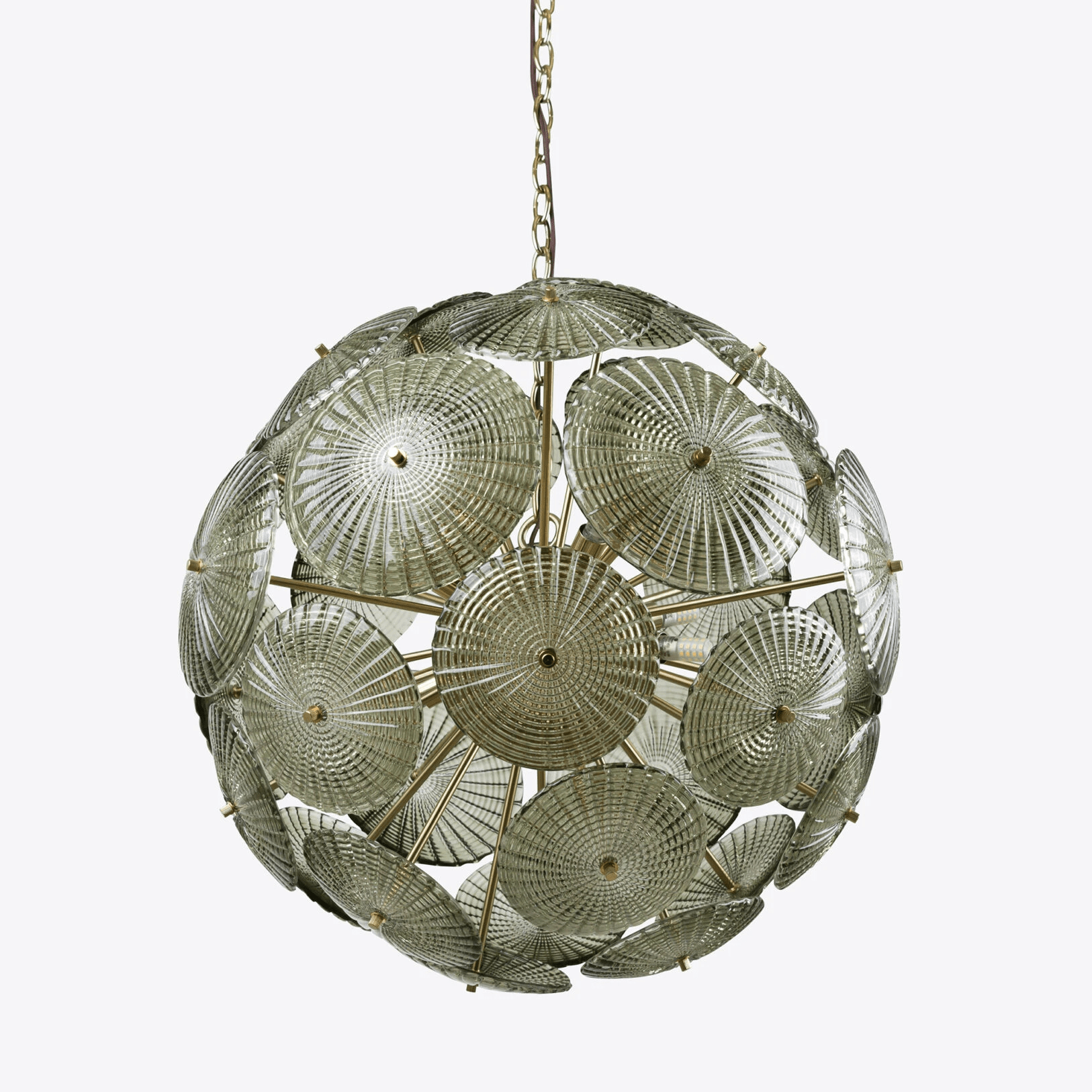 Aurora Chandelier Sputnik Dandelion Burst Glass - Blowlighting