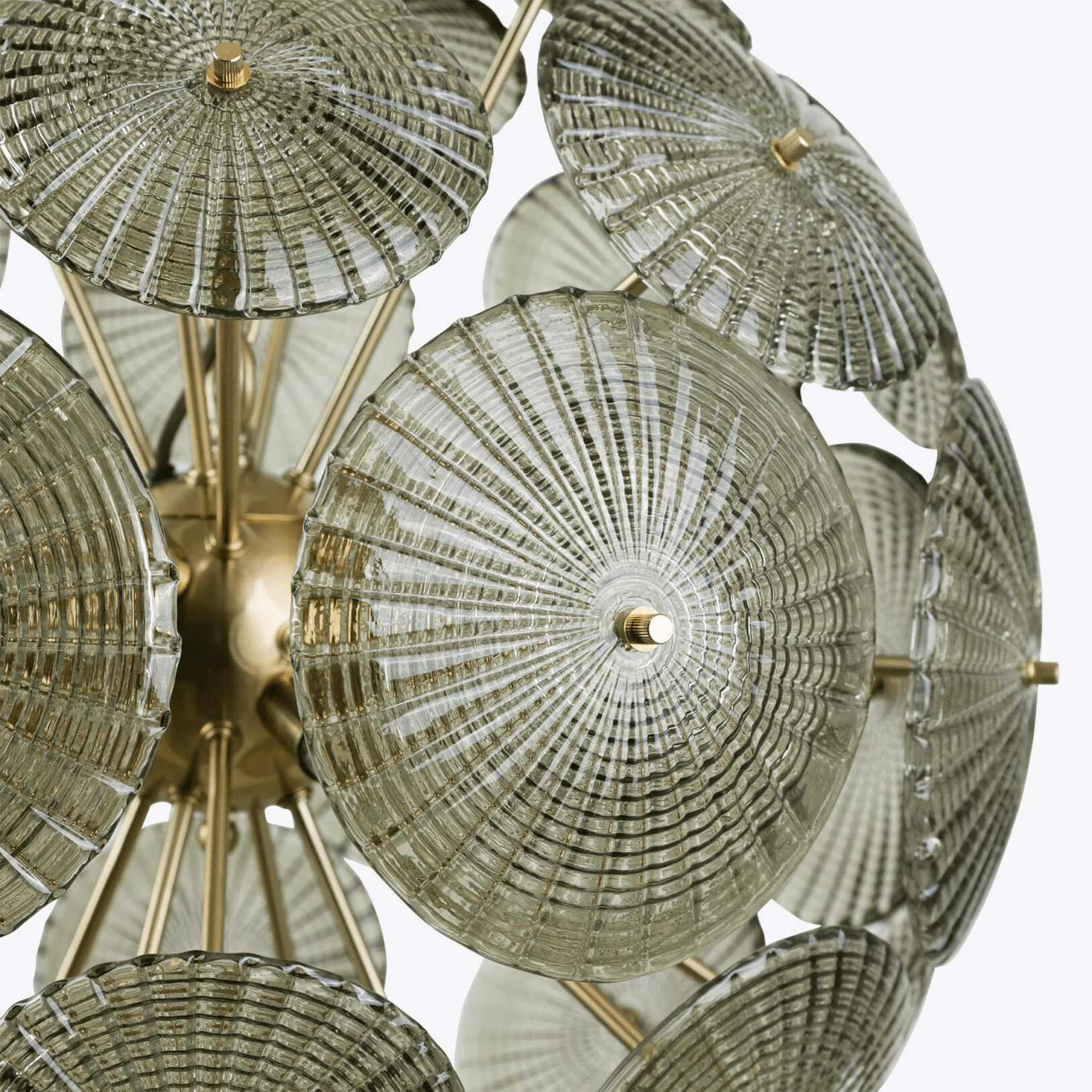 Aurora Chandelier Sputnik Dandelion Burst Glass - Blowlighting