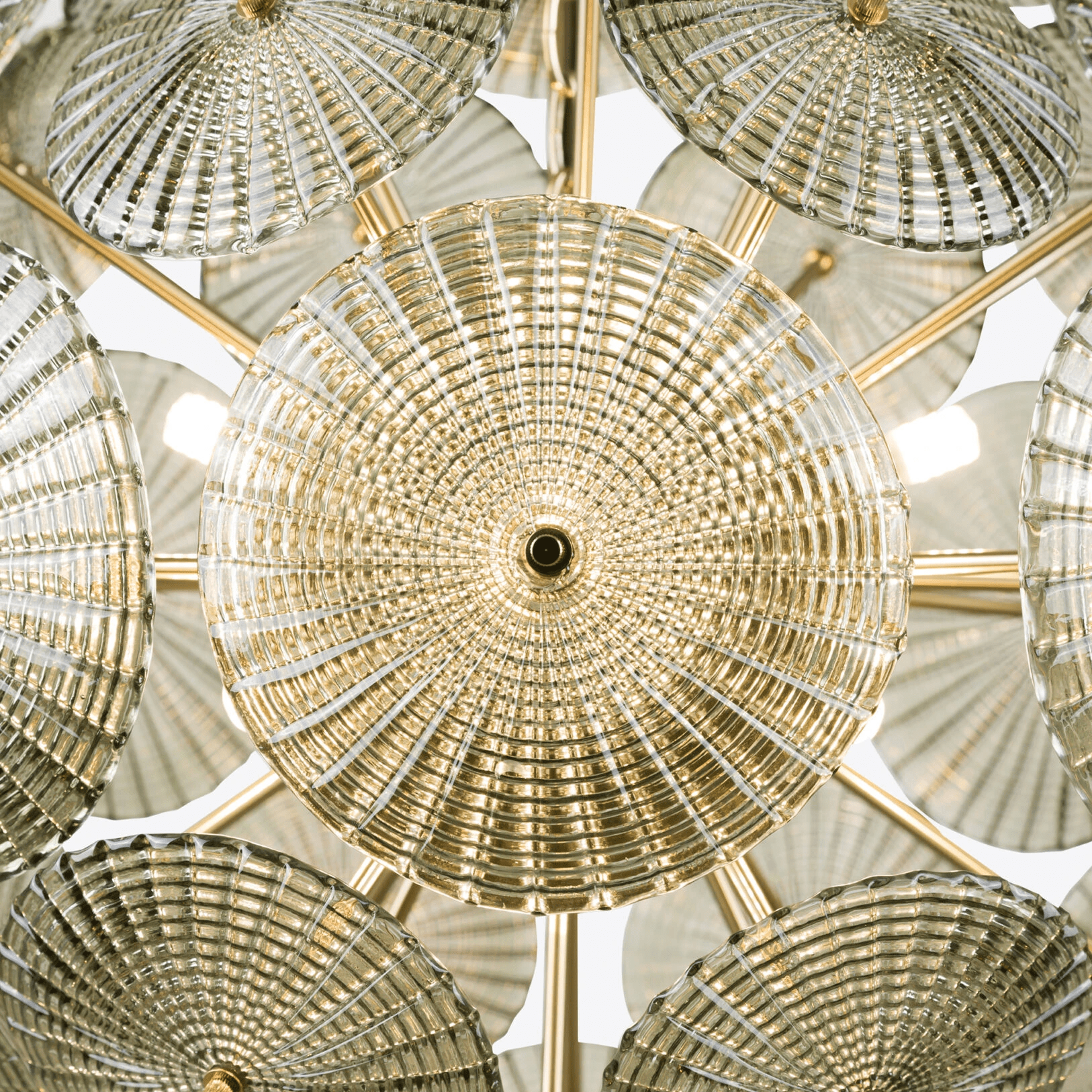 Aurora Chandelier Sputnik Dandelion Burst Glass - Blowlighting