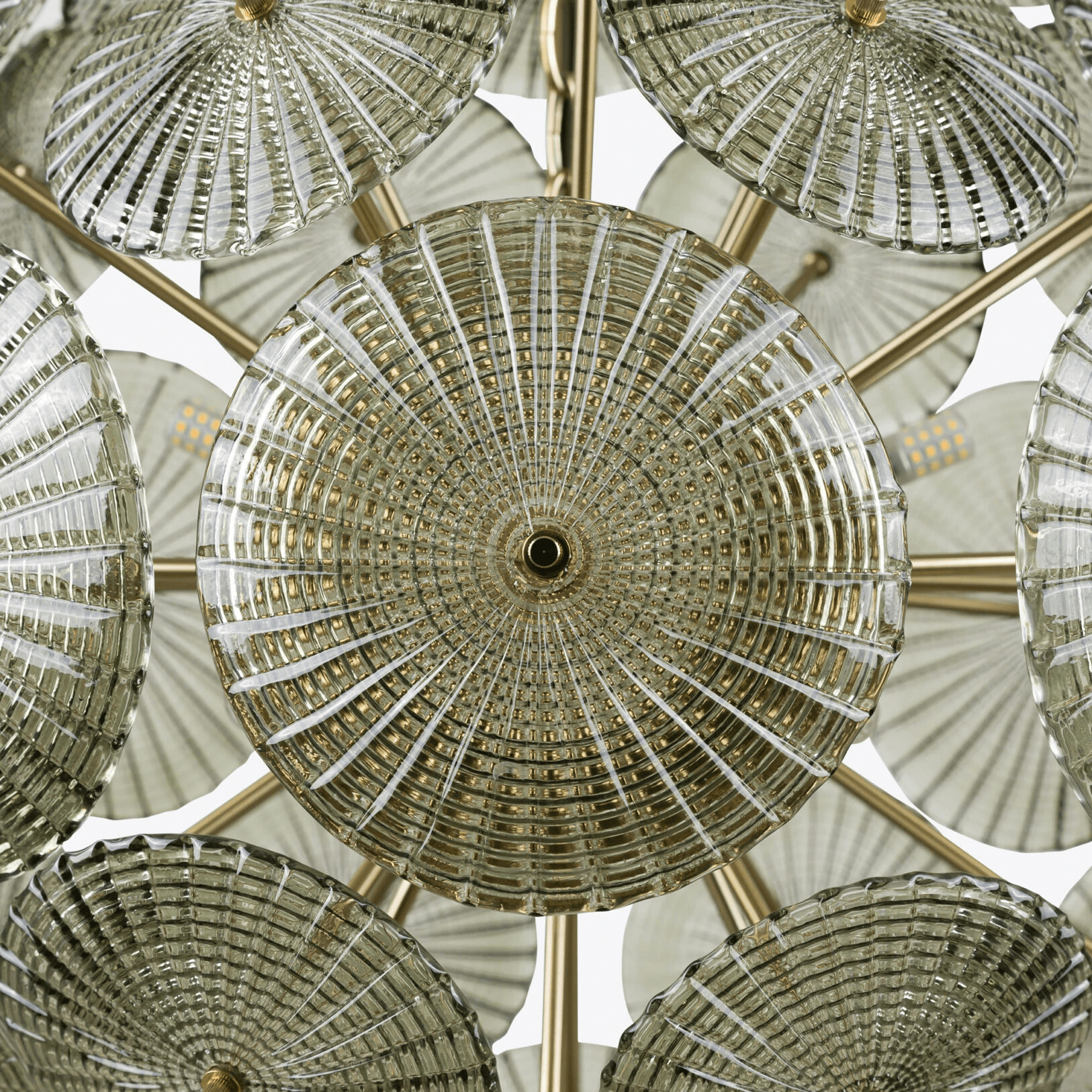 Aurora Chandelier Sputnik Dandelion Burst Glass - Blowlighting