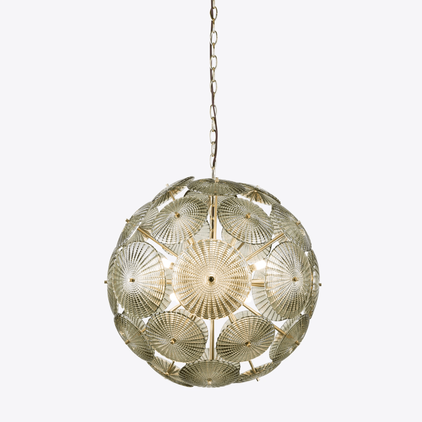 Aurora Chandelier Sputnik Dandelion Burst Glass - Blowlighting