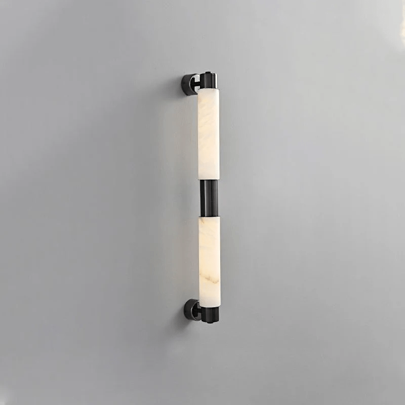 Eurthaeth Alabaster Brass Wall Light - Blowlighting