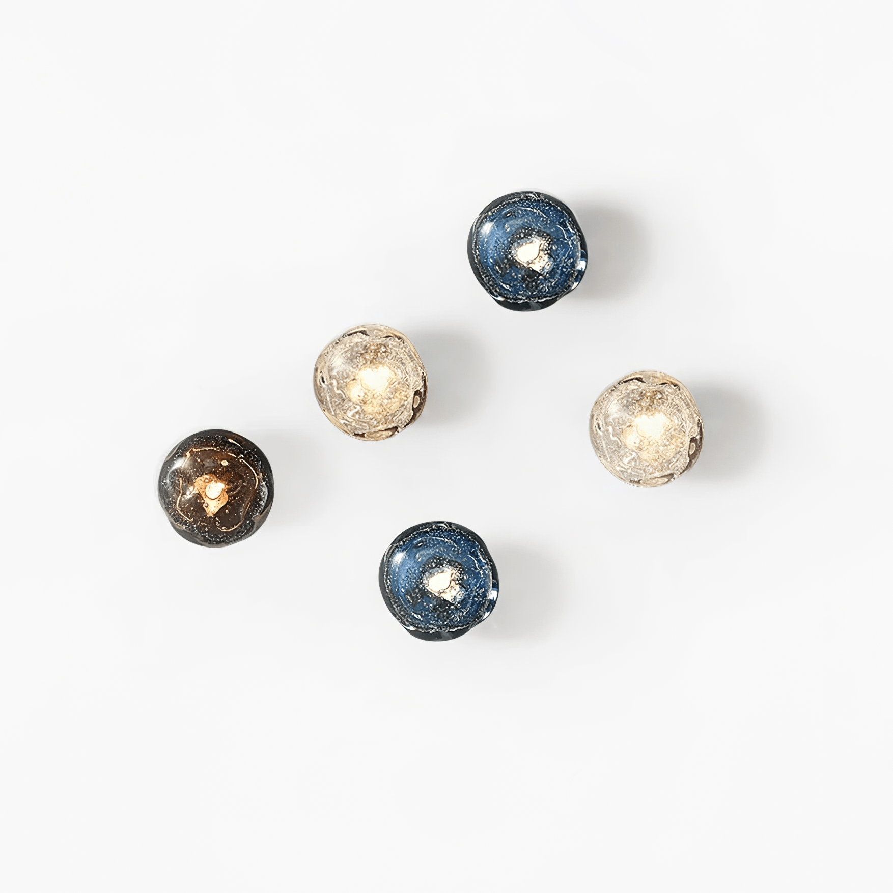 Orrin Molten Glass Wall Light - Blowlighting