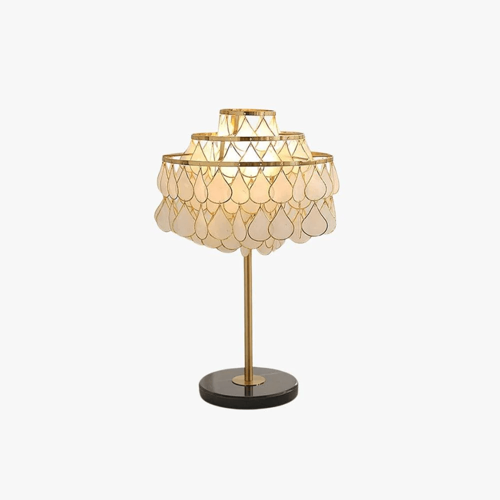 Teardrops Shell Table Lamp - Blowlighting