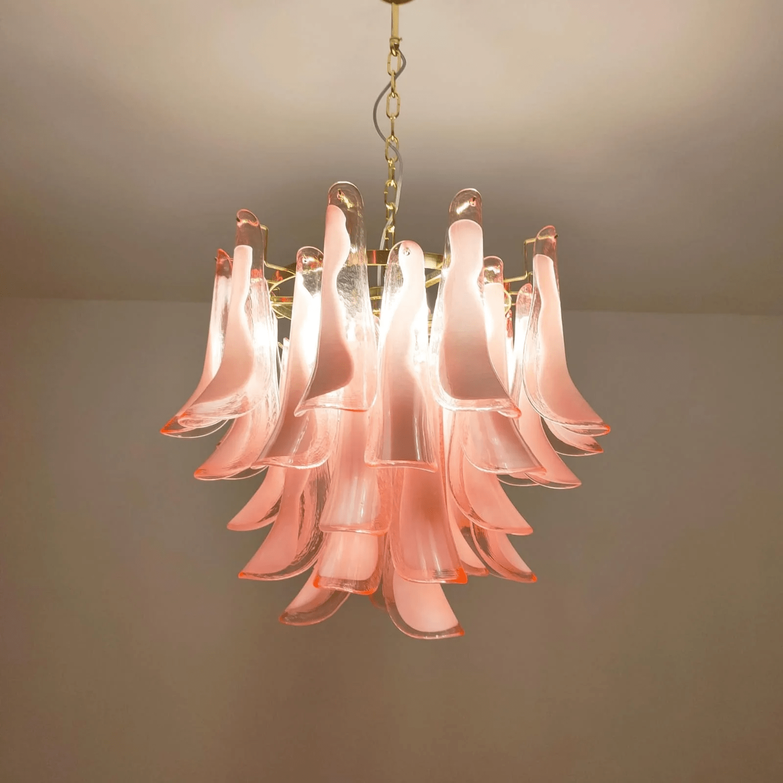 Aurora Chandelier Murano Glass Tiered Italian - Blowlighting