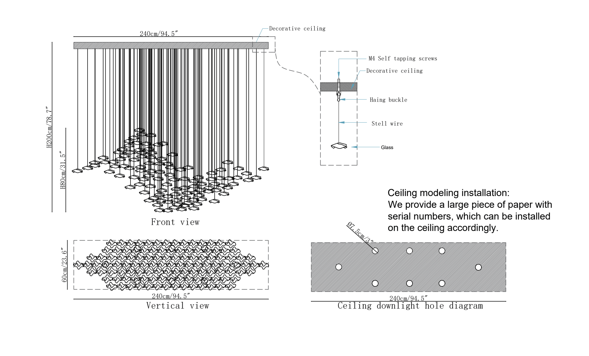 Vecarisra Luxury Tidal Art Glass Pendants Lamp - Blowlighting