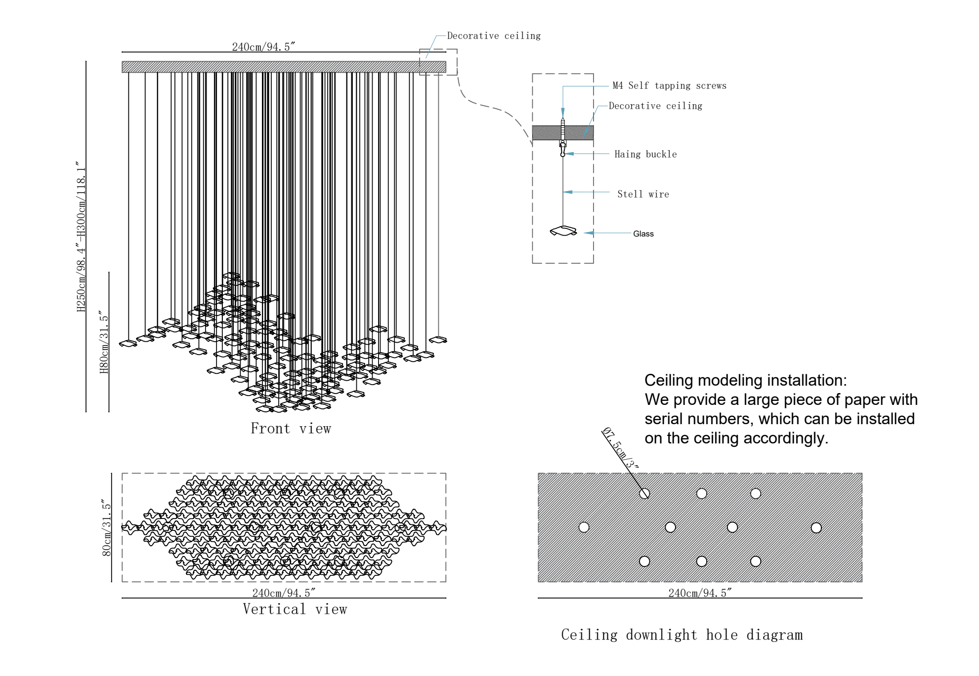 Vecarisra Luxury Tidal Art Glass Pendants Lamp - Blowlighting
