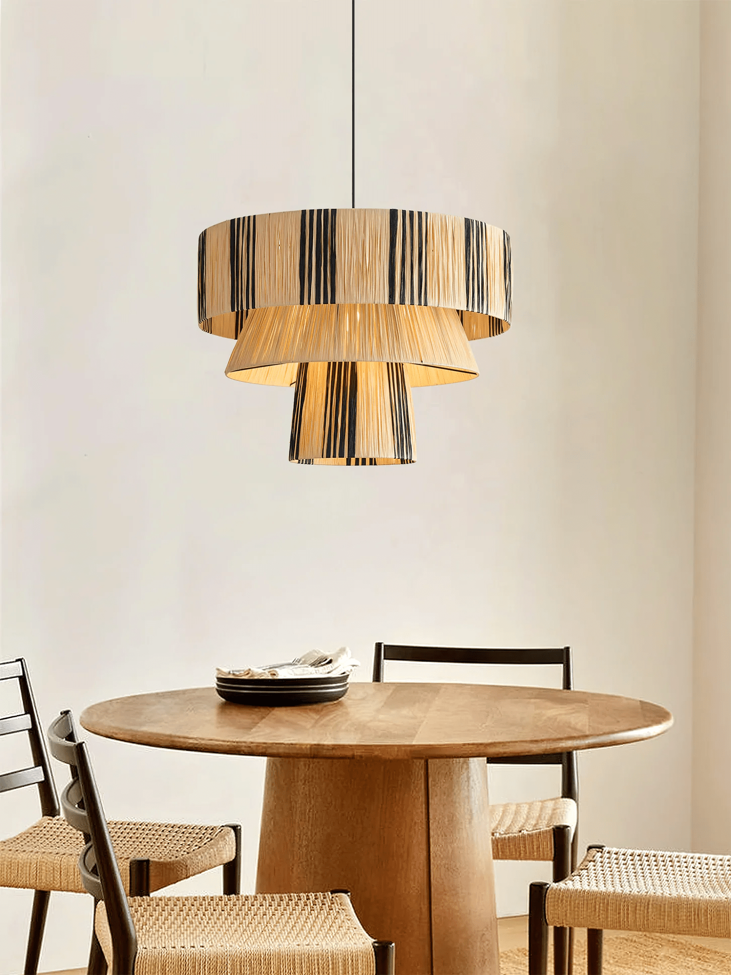 Zarora Raffia Pendant Lamp - Blowlighting