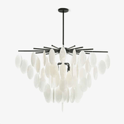 Isaiah Luxury Glass Chandelier - Blowlighting