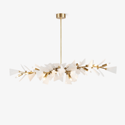 Samuel Luxury Glass Chandelier - Blowlighting
