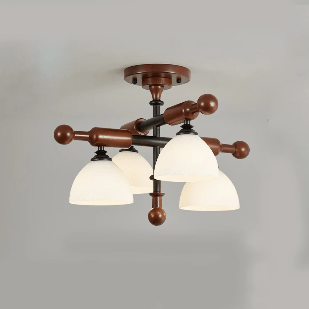 Rusticana Crossbeam Wood Ceiling Light - Blowlighting