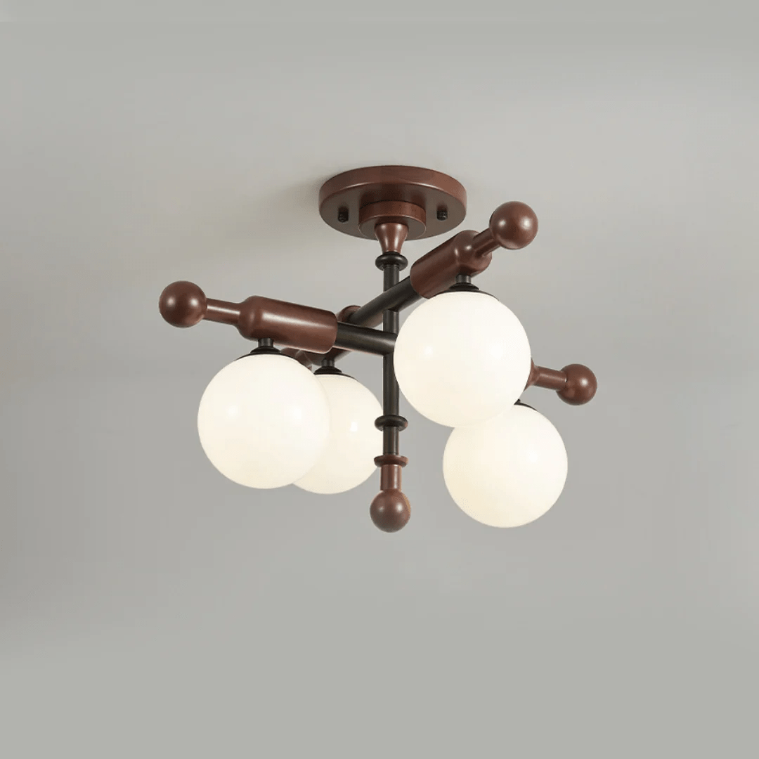 Rusticana Crossbeam Wood Ceiling Light - Blowlighting