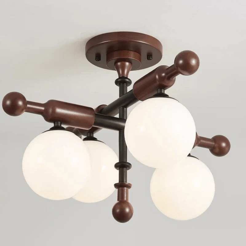 Rusticana Crossbeam Wood Ceiling Light - Blowlighting