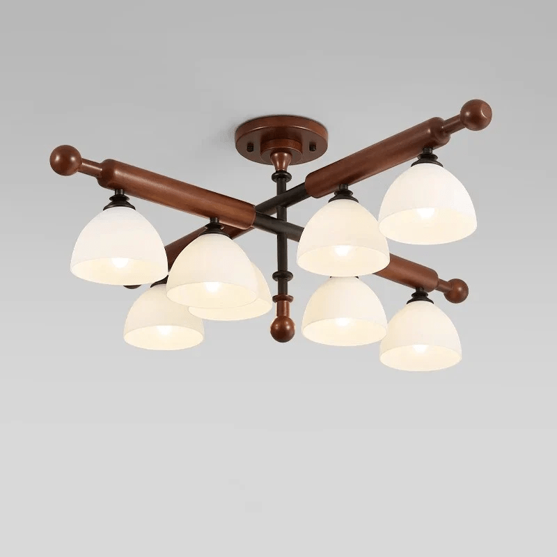 Rusticana Crossbeam Wood Ceiling Light - Blowlighting