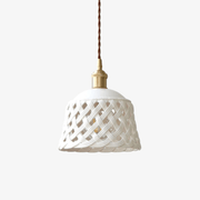 Openwork Ceramic Pendant Lamp - Blowlighting